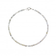 Labradorite and sterling silver bracelet